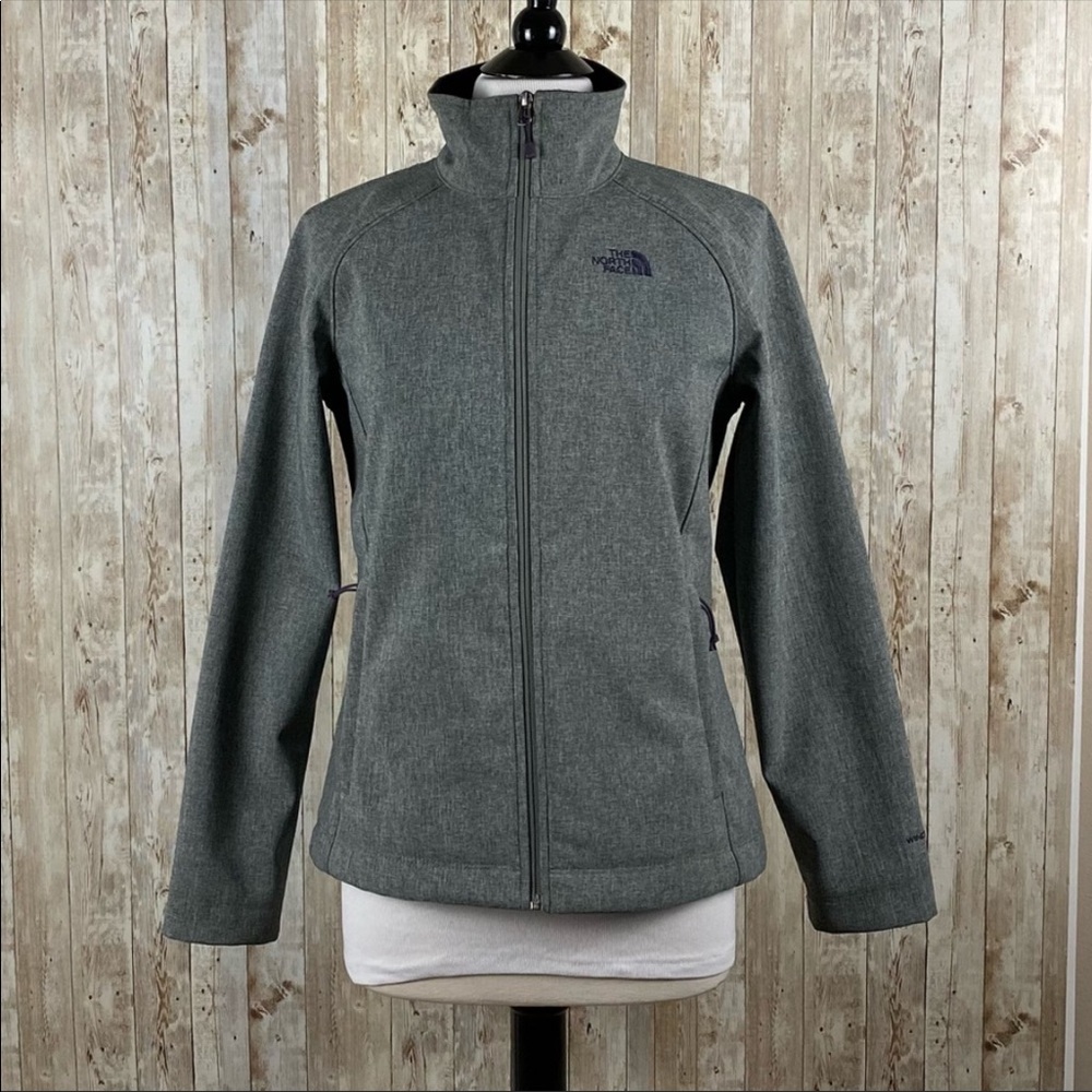 The North Face TNF Full Zip Softshell Windwall Jacket